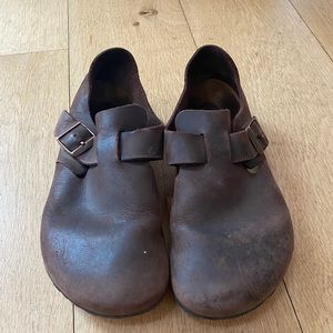 Birkenstock Clog Brown Leather 37